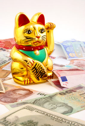 money cat maneki neko